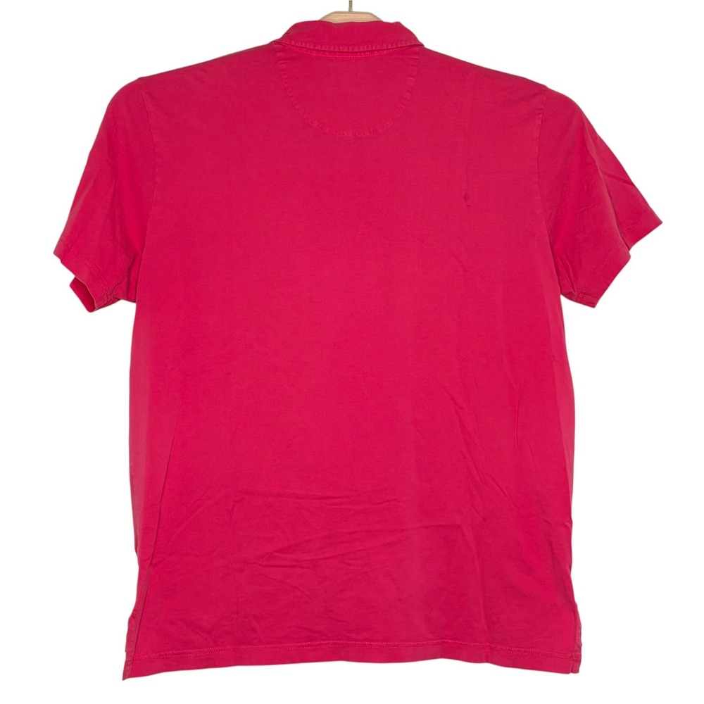 Brooks Brothers Polo Shirt XL Pink Cotton Short Sleeve Golden Fleece Logo Pocket - Picture 3 of 7